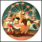 Pleasure Island Collector Plate by Disney Studio Artists MAIN