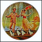 A Jolly Holiday With Mary Collector Plate by Michael Hampshire MAIN