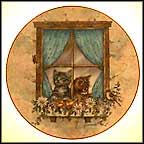Unexpected Visitors Collector Plate by Joseph Giordano MAIN