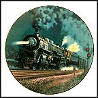 The Twentieth Century Limited Collector Plate by R. E. Pierce MAIN