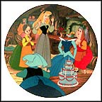 Happy Birthday, Briar Rose Collector Plate by Disney Studio Artists MAIN