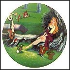 Once Upon A Dream Collector Plate by Disney Studio Artists MAIN