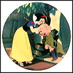 A Kiss For Dopey Collector Plate by Disney Studio Artists MAIN