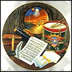 The Star-Spangled Banner Collector Plate by B. Higgins Bond MAIN