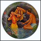 Happy Talk Collector Plate by Elaine Gignilliat MAIN