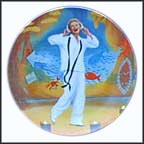 Honey Bun Collector Plate by Elaine Gignilliat MAIN