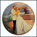 Some Enchanted Evening Collector Plate by Elaine Gignilliat MAIN