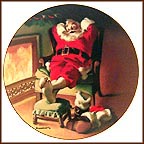 To All A Good Night Collector Plate by Haddon Sundblom MAIN