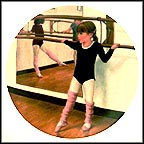At The Barre Collector Plate by Luann Roberts MAIN