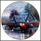 Olde Thomashire Mill Collector Plate by Thomas Kinkade MAIN