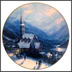 A Beacon Of Faith Collector Plate by Thomas Kinkade MAIN