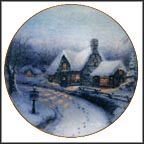 Olde Porterfield Gift Shoppe Collector Plate by Thomas Kinkade MAIN