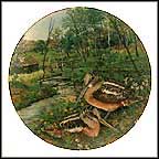 The Woodcock Collector Plate by Wayne Anderson MAIN
