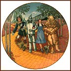 We're Off To See The Wizard Collector Plate by Rudy Aslo MAIN