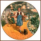 Yellow Brick Road Collector Plate by Rudy Aslo MAIN