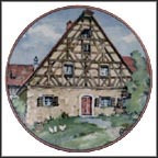 Middle Franconian House In Ernhofen Collector Plate by Karl Bedal MAIN
