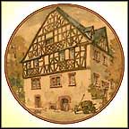 House At The Moselle River In Risbach Collector Plate by Karl Bedal MAIN