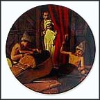 The Shoemaker And The Elves Collector Plate by Charles Gehm MAIN