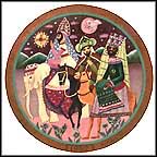 Following The Star Collector Plate by Hedi Keller MAIN