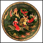 Princess Elena And Ivan Collector Plate by Elena V. Bolshakova MAIN