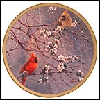 Spring Glory Collector Plate by Wanda Mumm MAIN