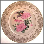 Ruby-Throated Hummingbird Collector Plate MAIN
