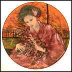 Madama Butterfly Collector Plate by Riccardo Benvenuti MAIN
