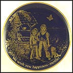 We Wish You Happiness Collector Plate by Josef Neubauer MAIN