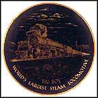 Union Pacific Big Boy Collector Plate MAIN