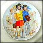 Emilie And Philippe Collector Plate by Paul Durand MAIN
