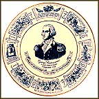 George Washington, First President Collector Plate MAIN