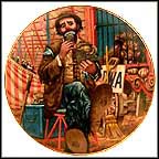 Emmett Kelly Collector Plate by Robert Weaver MAIN