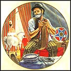 Otto Griebling Collector Plate by Robert Weaver MAIN