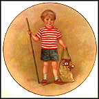 On His Way Collector Plate by George Malik MAIN