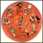 Rockwell's Poor Richard Collector Plate by Norman Rockwell MAIN