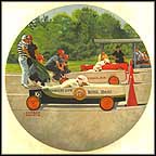 At The Gate Collector Plate by George Malik MAIN
