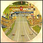 In The Stretch Collector Plate by George Malik MAIN