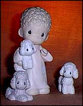 Shepherd With Lambs (Nativity Addition Set Of 3) MAIN