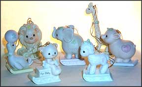 Birthday Circus Train Set of 7 MAIN