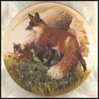 Red Fox Collector Plate by Lee LeBlanc MAIN