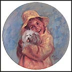 Patrick's Puppy Collector Plate by Richard Zolan MAIN