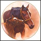 Patience Collector Plate by Fred Stone MAIN