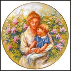 Summer Secrets Collector Plate by Karin Schaefers MAIN