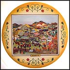 September Fair Collector Plate by Will Moses MAIN
