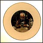 The Tinkerer 1918 Collector Plate by Norman Rockwell MAIN