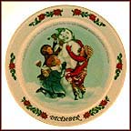 December Collector Plate by Sarah Stilwell Weber MAIN