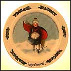 November Collector Plate by Sarah Stilwell Weber MAIN