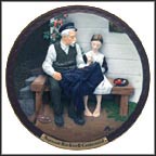 The Lighthouse Keeper's Daughter Collector Plate by Norman Rockwell MAIN
