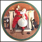 Filling Every Stocking Collector Plate by Norman Rockwell MAIN