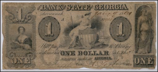 Bank Of The State Of Georgia, Savannah, Georgia MAIN